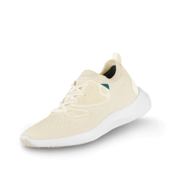 Vessi Linen Beige Everyday Move Waterproof Women’s Sneakers - Picture 3 of 14